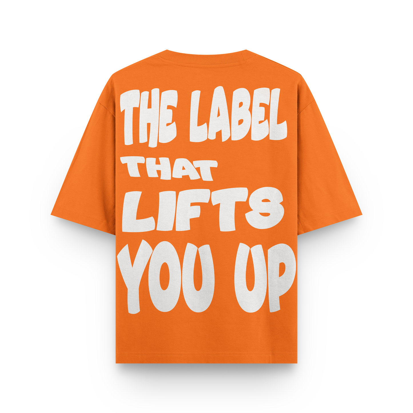 The Label - Orange Oversized T-shirt