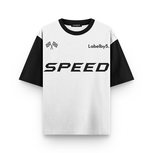 B&W Dragrace Oversized T-Shirt