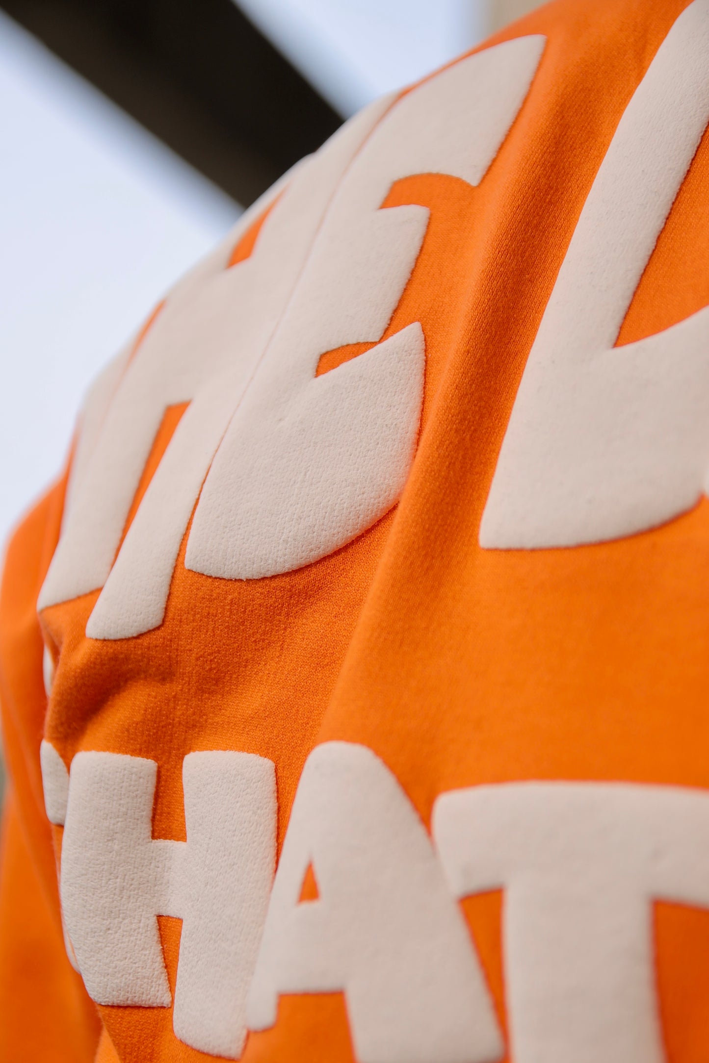 The Label - Orange Oversized T-shirt