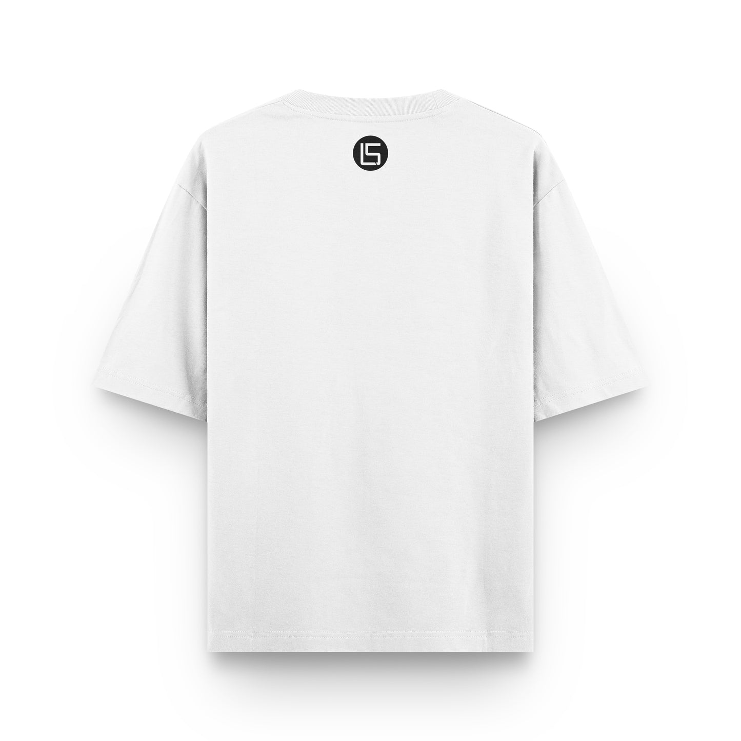 Glitch Oversized T-shirt - White