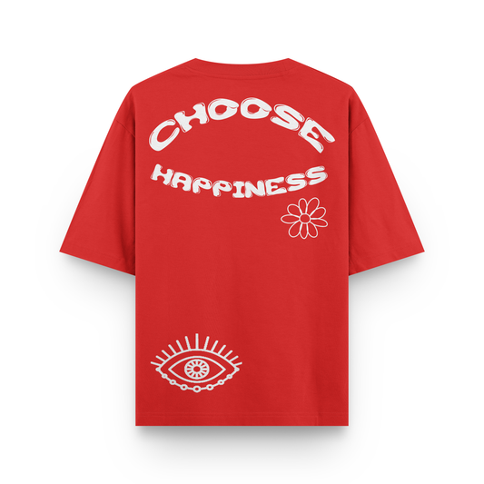 Choose Happiness Oversized T-shirt