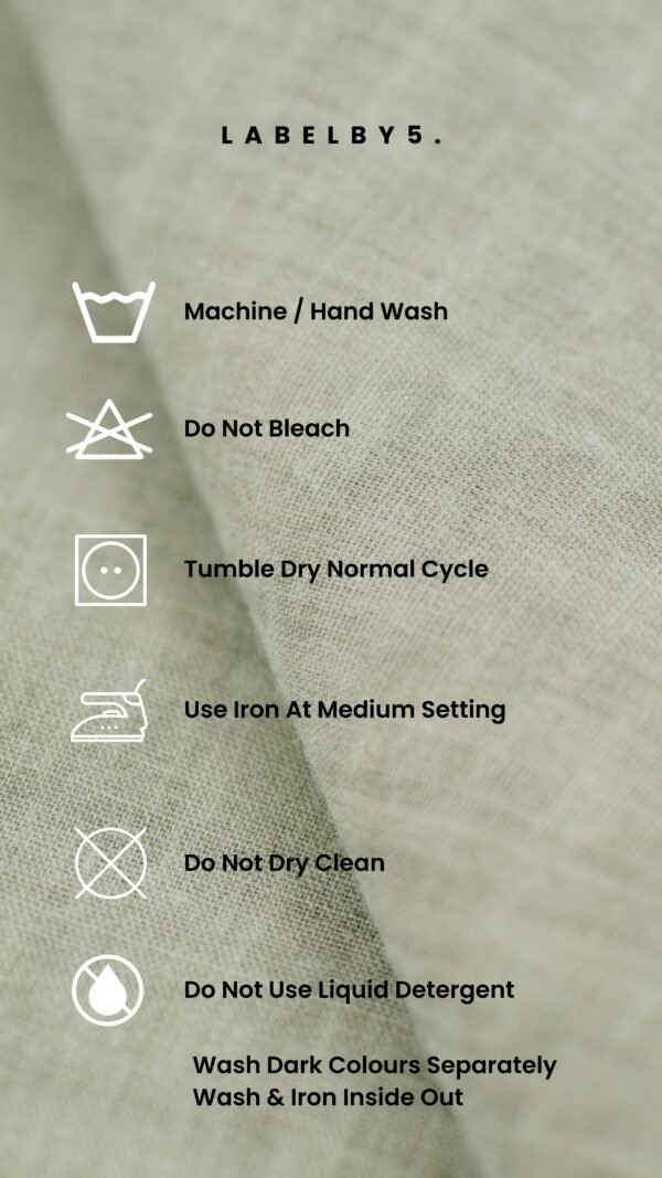 Labelby5 Wash Care